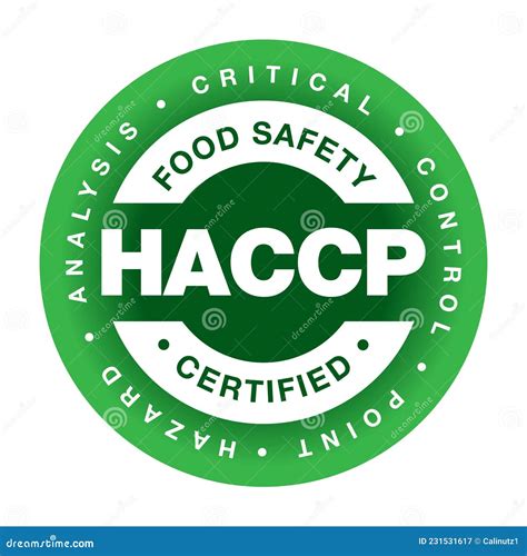 Haccp Hazard Analysis Critical Control Point Food Safety Certified