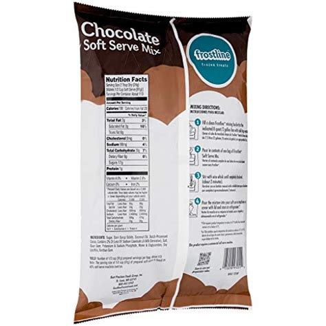 Frostline Chocolate Soft Serve Mix Pound Bag Pack Of Pricepulse