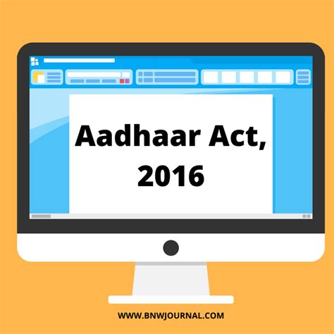 Legitimacy Of Aadhar Act Black N White The Legal Journal