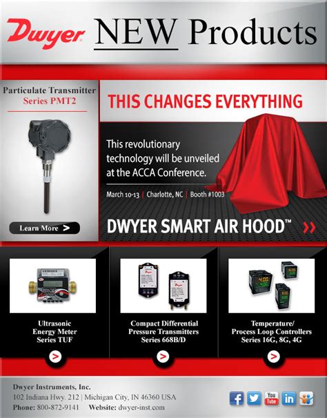 Dwyer Instruments New Products February 2016