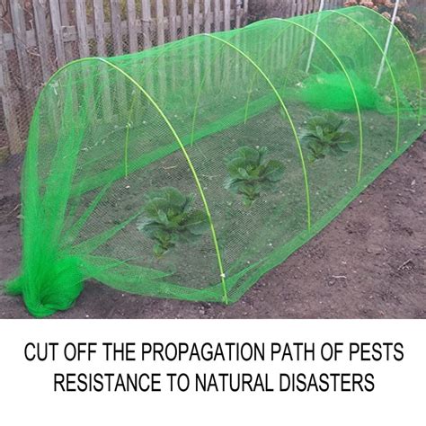Ilh 2x5m Insect Protection Net Garden Vegetable Plant Protect Netting