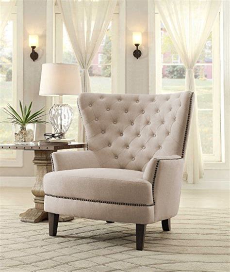 Homelegance Rhett Stylish Button Tufted Wingback Accent