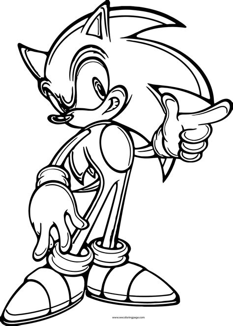 Initially, it had to be alex kidd, but the success was not really at the. Sonic The Hedgehog This Coloring Page | Wecoloringpage.com
