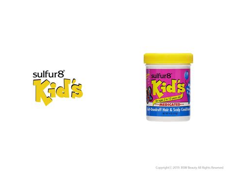 Sulfur8 Kids Medicated Anti Dandruff Hair And Scapl Conditioner 4oz