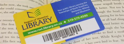 New Library Cards Region Of Waterloo Library