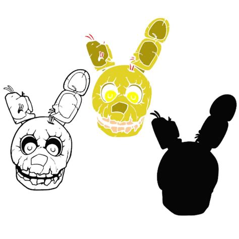 Fnaf Svg Five Nights At Freddy Vector Clipart Birthday Party Decoraions