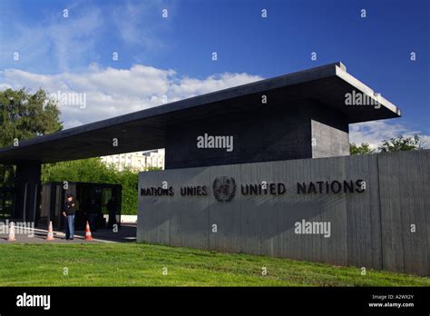 United Nations Headquarters In Geneva Switzerland Stock Photo Alamy