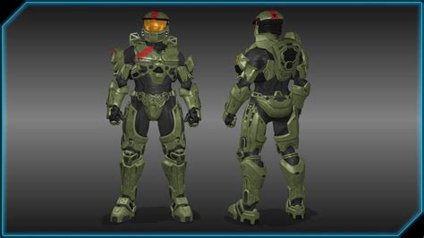 Douglas Dual Render H5 By Monkeyrebel117 Halo Armor Halo Series