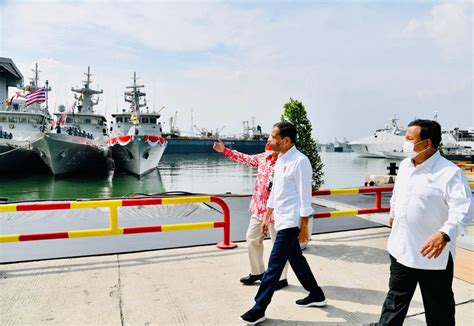 Garuda Militer Presiden Jokowi Luncurkan Kapal Cepat Rudal Ke 6