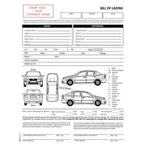 Auto Bill Of Lading Hot Sex Picture