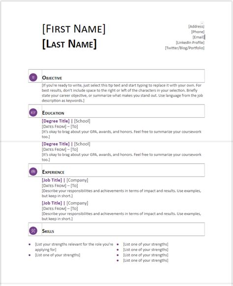 Maybe you would like to learn more about one of these? nuik noke: Sample Resume Templates Google Docs in 2020 ...