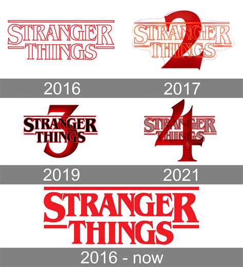 Stranger Things Logo And Symbol Meaning History Png Brand