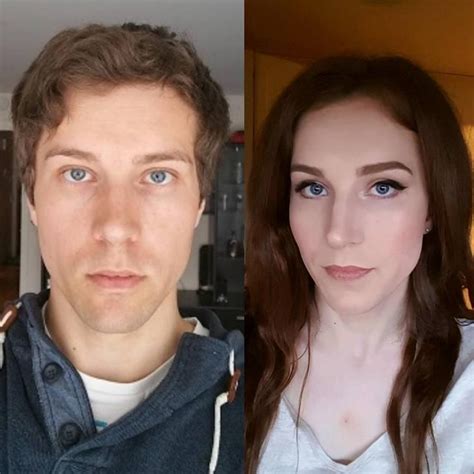 Two Years Ago Vs 16 Months HRT Male To Female Transgender