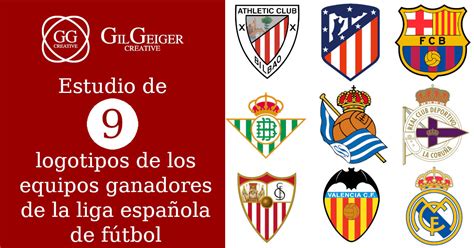Vídeo transmisiones en directo de partidos de fútbol / spain. Estudio de 9 logotipos de equipos ganadores liga española ...