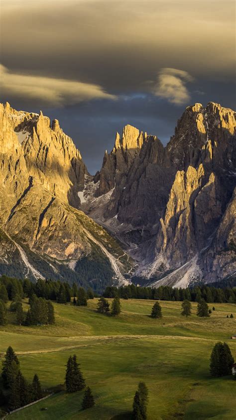 Italy Nature Mountains Dolomites