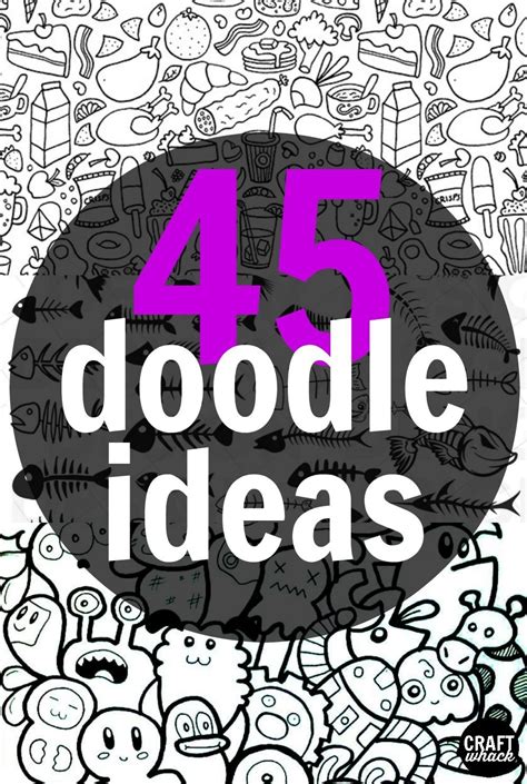 45 Super Cool Doodle Ideas You Can Really Sketch Anywhere Artofit
