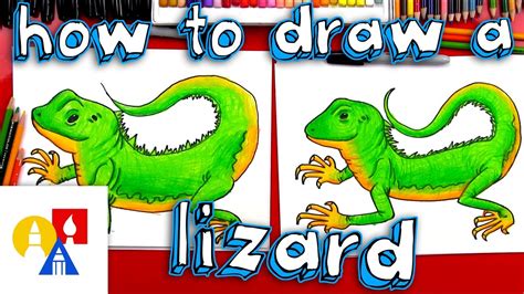 How To Draw A Realistic Lizard 13