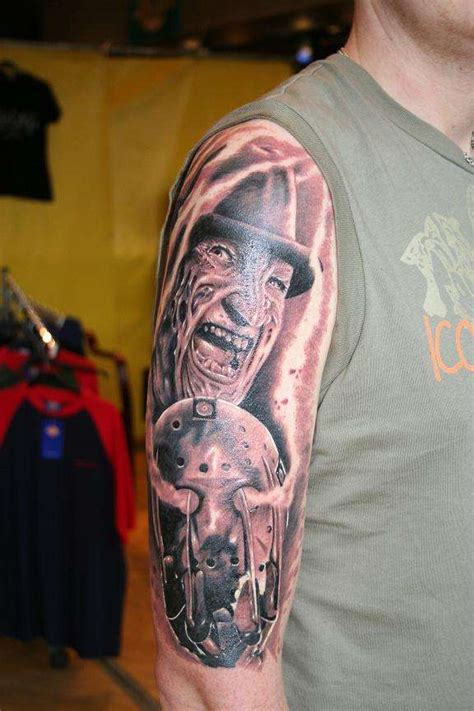 Freddy And Jason Tattoo