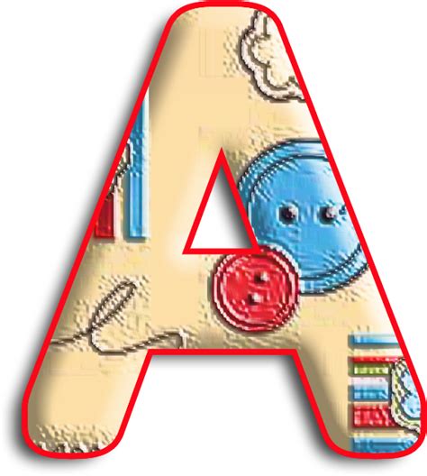 Alfabeto Decorativo Alfabeto Decorado 4 PNG Letras Maiúsculas