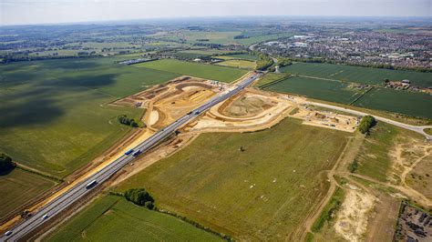 Grantham Southern Relief Road Update Works Progressing At The Two New