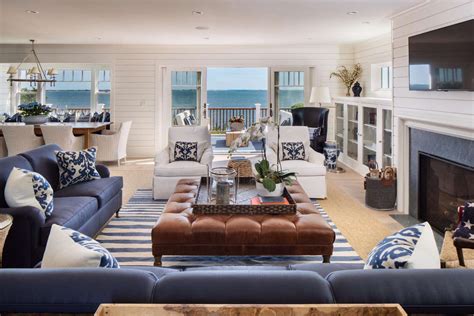 Beach Cottage Living Room Design Baci Living Room