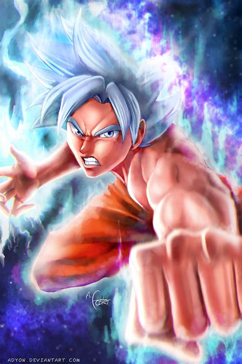 Goku Ultra Instinct By Adyon On Deviantart