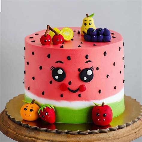 Amourducake στο Instagram Yes Or No Tutti Frutti Cake By