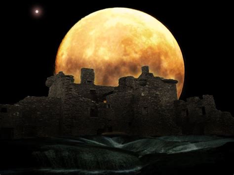Castle By Moonlight Moonlight Castle Online Art Gallery