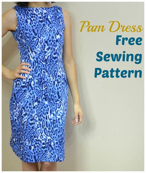 Pam Dress Free Sewing Pattern Sewing Projects