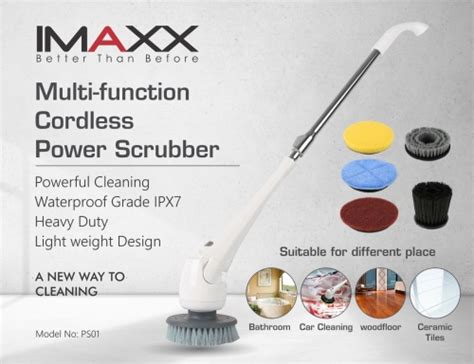Imaxx Multi Function Cordless Power Scrubber Psm 101 Klang Selangor