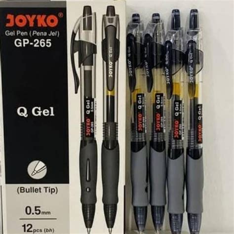 Pulpen Tinta Gel Hitam Joyko