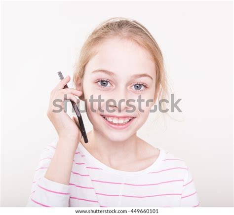 Happy Smiling Eight Years Old Pretty Stock Photo 449660101 Shutterstock
