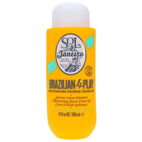 Sol De Janeiro Brazilian 4 Play Moisturizing Shower Cream Gel 13 Oz