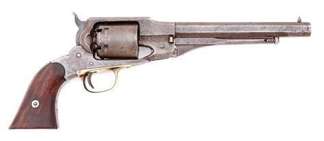 Rare Martially Inspected Remington Beals Army Model Percussion Revolver