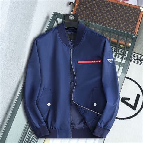 Prada New Jackets Long Sleeved For Men 1029980 8800 Usd Wholesale