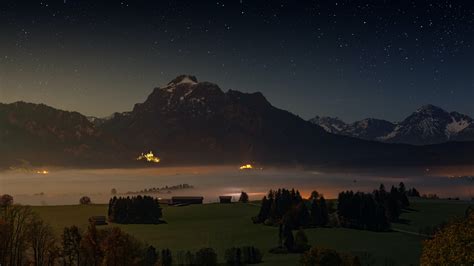Scenic Photo Of Alps During Night · Free Stock Photo