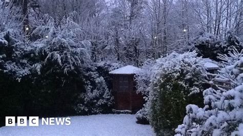 Snow Sweeps Uk Your Pictures Bbc News