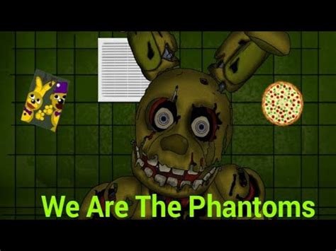 Fnaf Dc Fnaf We Are The Phantoms Song Short Clip Youtube
