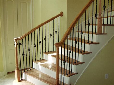 Custom Interior Wood Railings And Stairs Installation In Surrey North