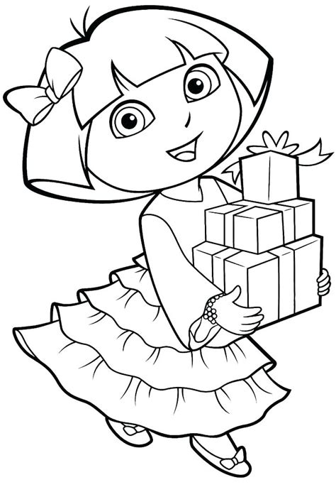 Dora Coloring Pages Printable Coloring Pages