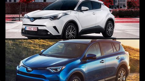 Engine options and fuel economy. 2018 Toyota C-HR Hybrid vs Toyota RAV4 Hybrid - YouTube