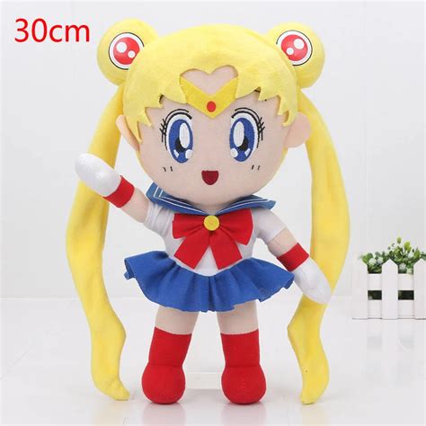 5pcslot 30cm Japanese Anime Sailor Moon Plush Figure Sailor Moon