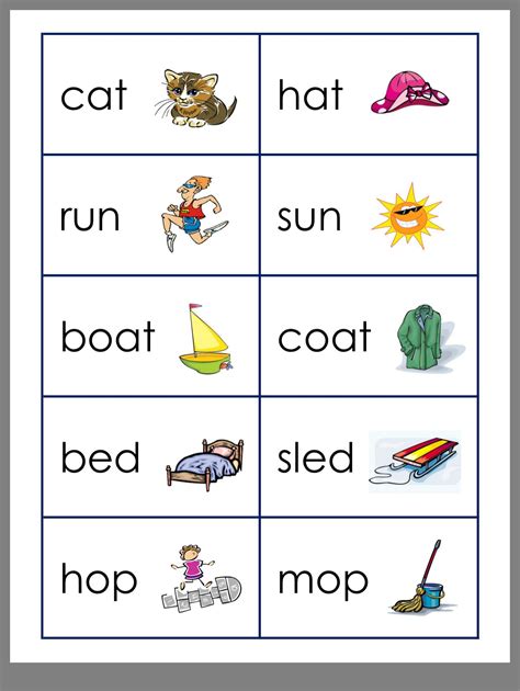 Download and print worksheets for teaching rhyming skills. Pin by Alisha Fatima on Rhyme | Rhyming preschool, Rhyming ...