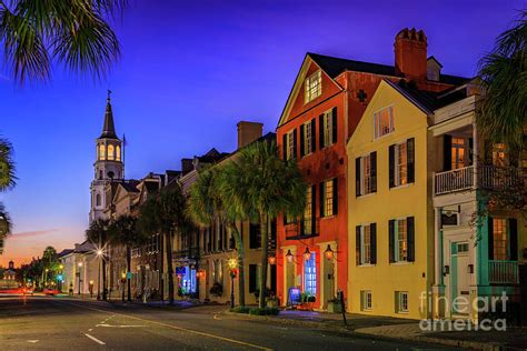 Charleston Night Photograph By Inge Johnsson Fine Art America