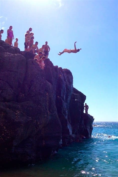 Friend Jumping Off Waimea Bay Cliff Smithsonian Photo Contest