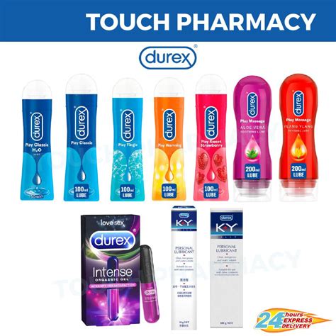 Durex Lube Lubricant Gel Play Classicplay Tingleplay Warmingplay