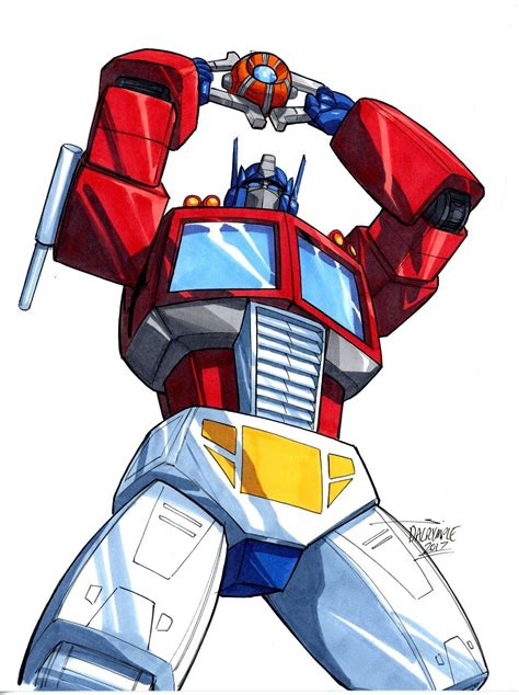 Optimus Prime By Scott Dalrymple Transformers Design Transformers