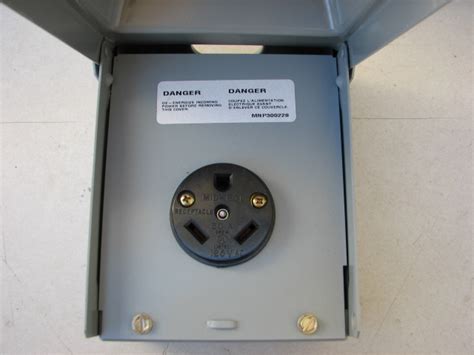 Midwest U013 120v 30amp Rv Receptacle Outlet And Cover Ebay