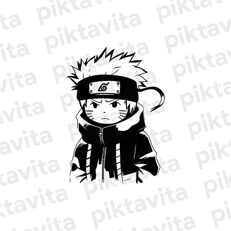 Anime Character Svg Manga Svg Anime Svg Png Png Cutting Files For
