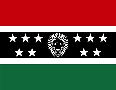 Federation Of African Nations Flag New By Nre86 On Deviantart